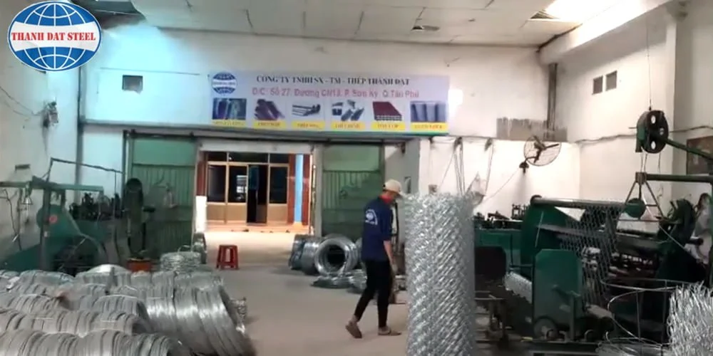 Nhà máy sản xuất lưới B40 Thành Đạt Steel